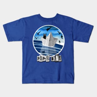 Paper Boat Kids T-Shirt